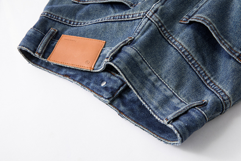 High-waisted straight-leg jeans for women, Spring 2023 new style, loose, slimming, drape, retro and nostalgic, floor-length wide-leg pants pic 31