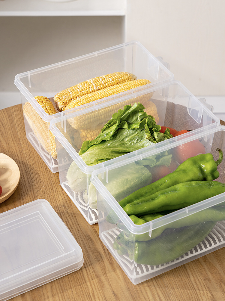 Большая коробка для хранения продуктов, коробка для сбора холодильников, коробка для хранения овощей, битума и битума pic 18