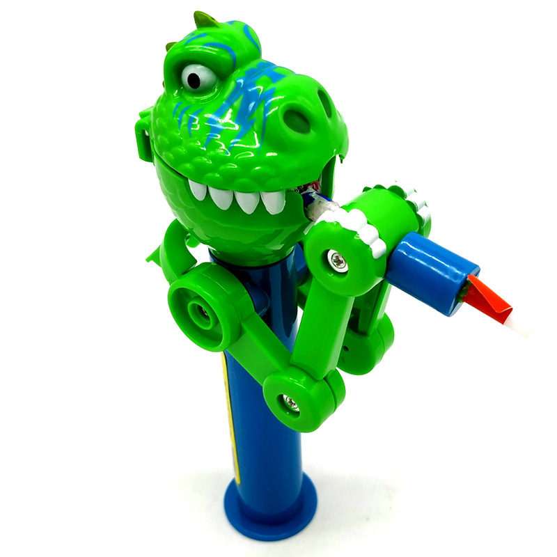The dinosaur robot lollipop eating robot of the same style as Douyin pic 2