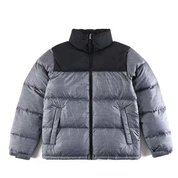 1996 hombre multicolor abajo chaqueta con capucha corto cuello de pie tendencia de moda casual cómodo abrigo 23 años venta caliente pic 2