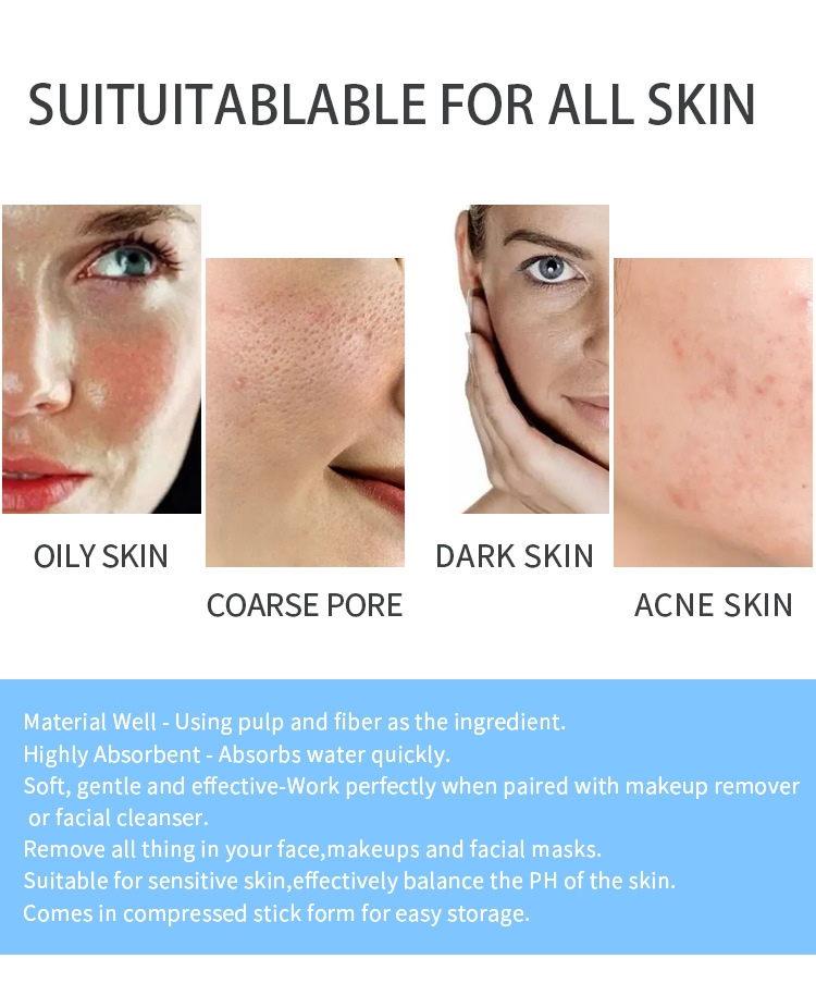 A set of 50 pieces of pink heart-shaped compressed facial cleanser made of wood pulp cotton that swells when exposed to water is selling well on Amazon pic 8