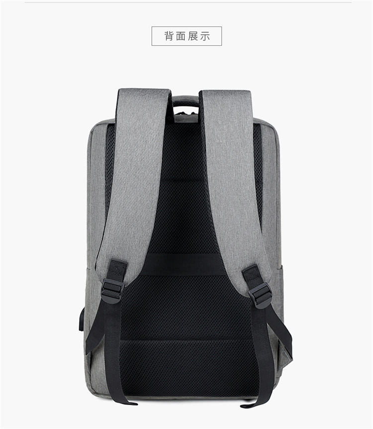 批发米版电脑背包 17寸电脑包大容量双肩包 可做背包 可定 制LOGO详情29