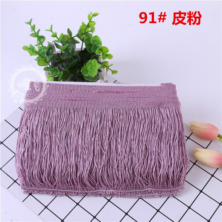 DIY stage costume accessories: Latin dance lace, tassel lace, polyester ribbon, 15CM, factory direct sales, 1 webbing pic 72