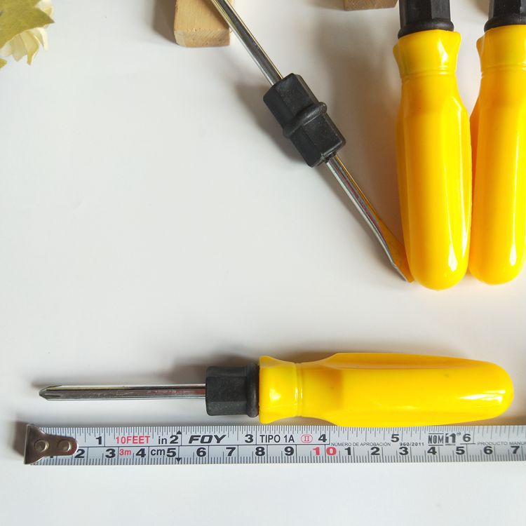 Single-head cross-head multi-functional screwdriver, double-head screwdriver, dual-purpose 4-inch screwdriver, 1 yuan, 2 yuan pic 3