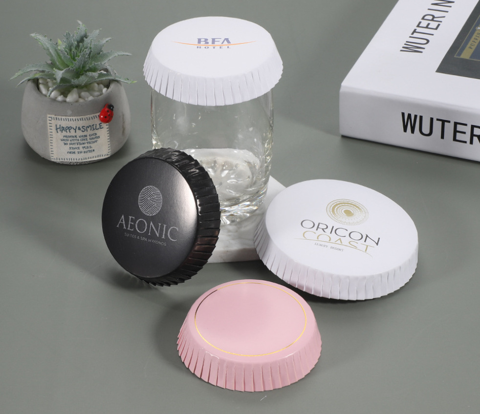 Disposable coasters and cup LIDS. Hotels and guesthouses welcome to visit. Absorbent five-layer coasters and paper cup LIDS for tea pic 15