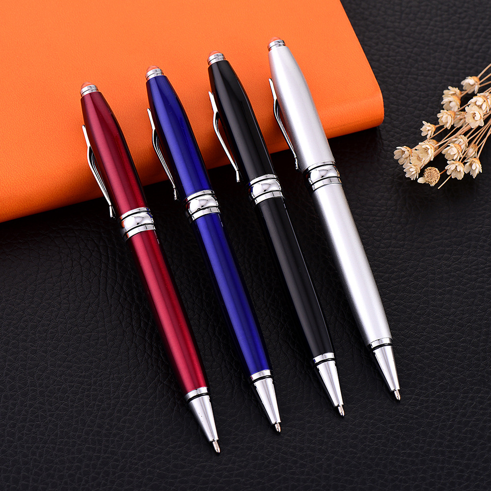 Stainless steel ballpoint pens, corporate year-end party gifts, pen production, company LOGO wholesale in stock pic 18