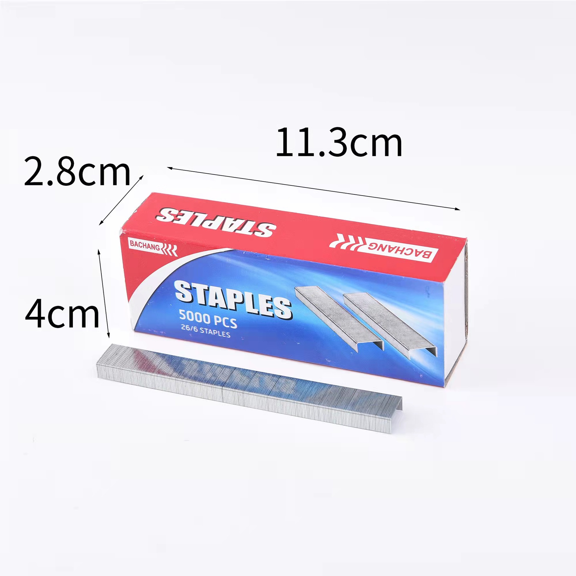 Factory direct supply of 5,000 26/6 English staples, standard staples, office and foreign trade export 26/6 staples pic 6