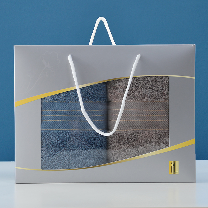 Pure cotton towel gift box, single piece thickened absorbent, opening event group purchase gift towel wholesale pic 15