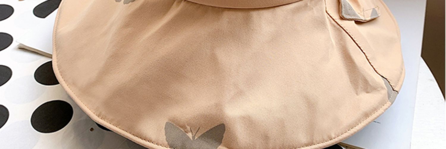 帽子女夏防晒空顶帽大沿韩版太阳帽百搭时尚蝴蝶结遮脸遮阳渔夫帽详情34