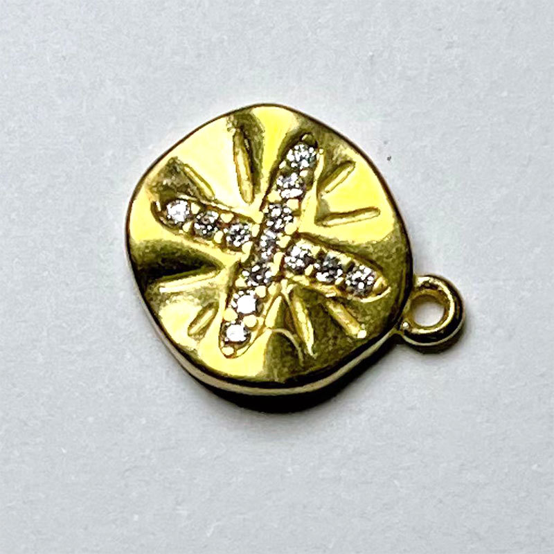 DIY jewelry accessories, micro-inlaid jewelry accessories, various pendant accessories, copper jewelry accessories that can be gold-plated or electroplated pic 5