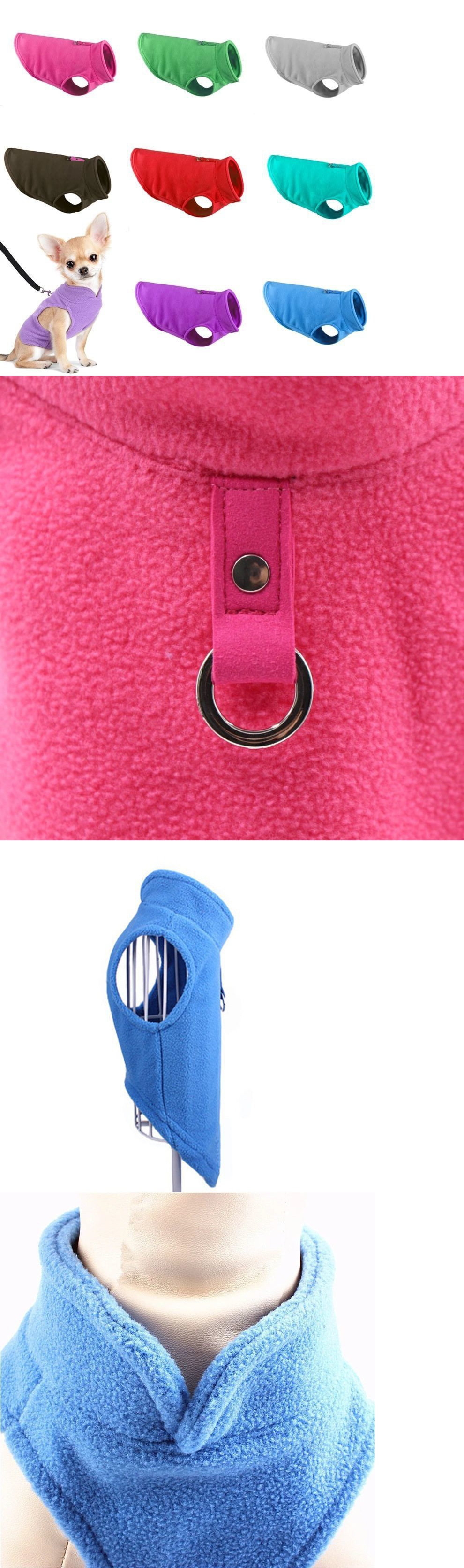 Ropa de mascotas otoño invierno engrosado caliente shaker pelusa ropa de perro color sólido moda sudadera chaleco ropa de mascotas pic 3