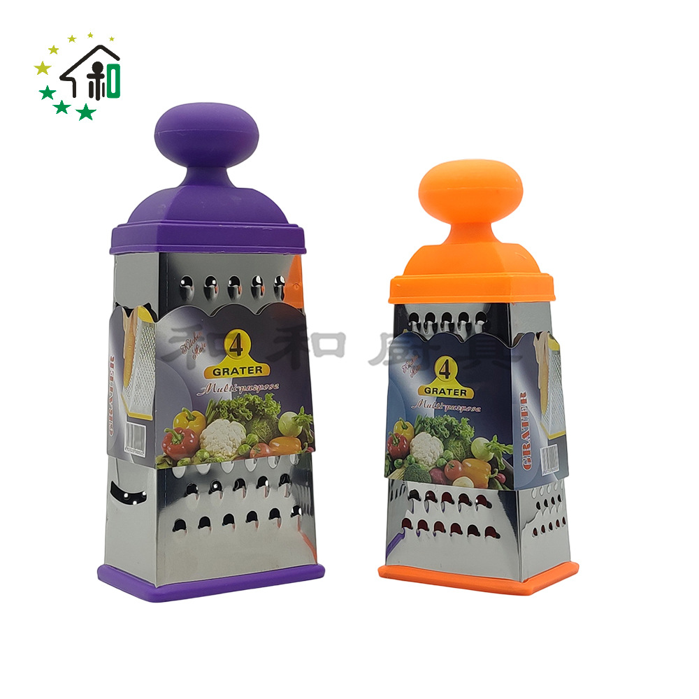 Potato shreds, garlic shreds, radish shreds grater, stainless steel grater, four-sided vertical grater, multi-functional vegetable cutter pic 25