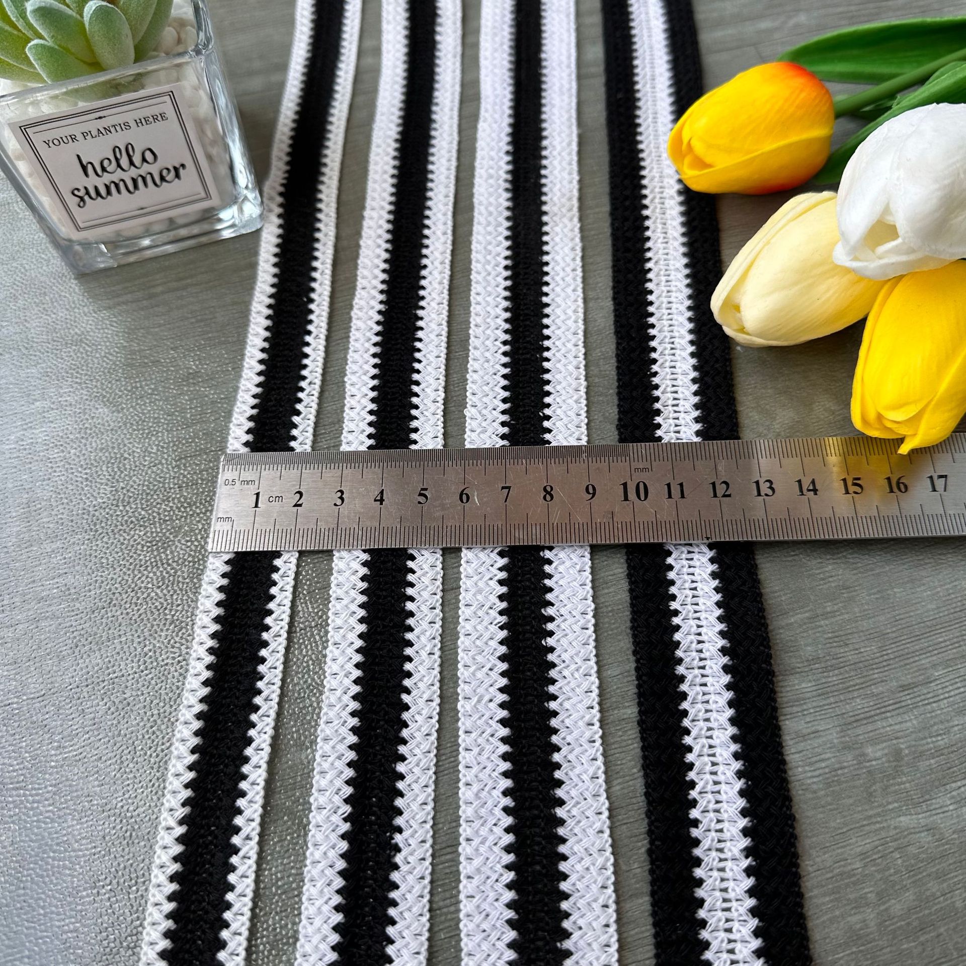 The manufacturer offers a wide range of polyester-cotton hemmed trims in various specifications and colors, as well as lace accessories for diy clothing and accessories pic 2