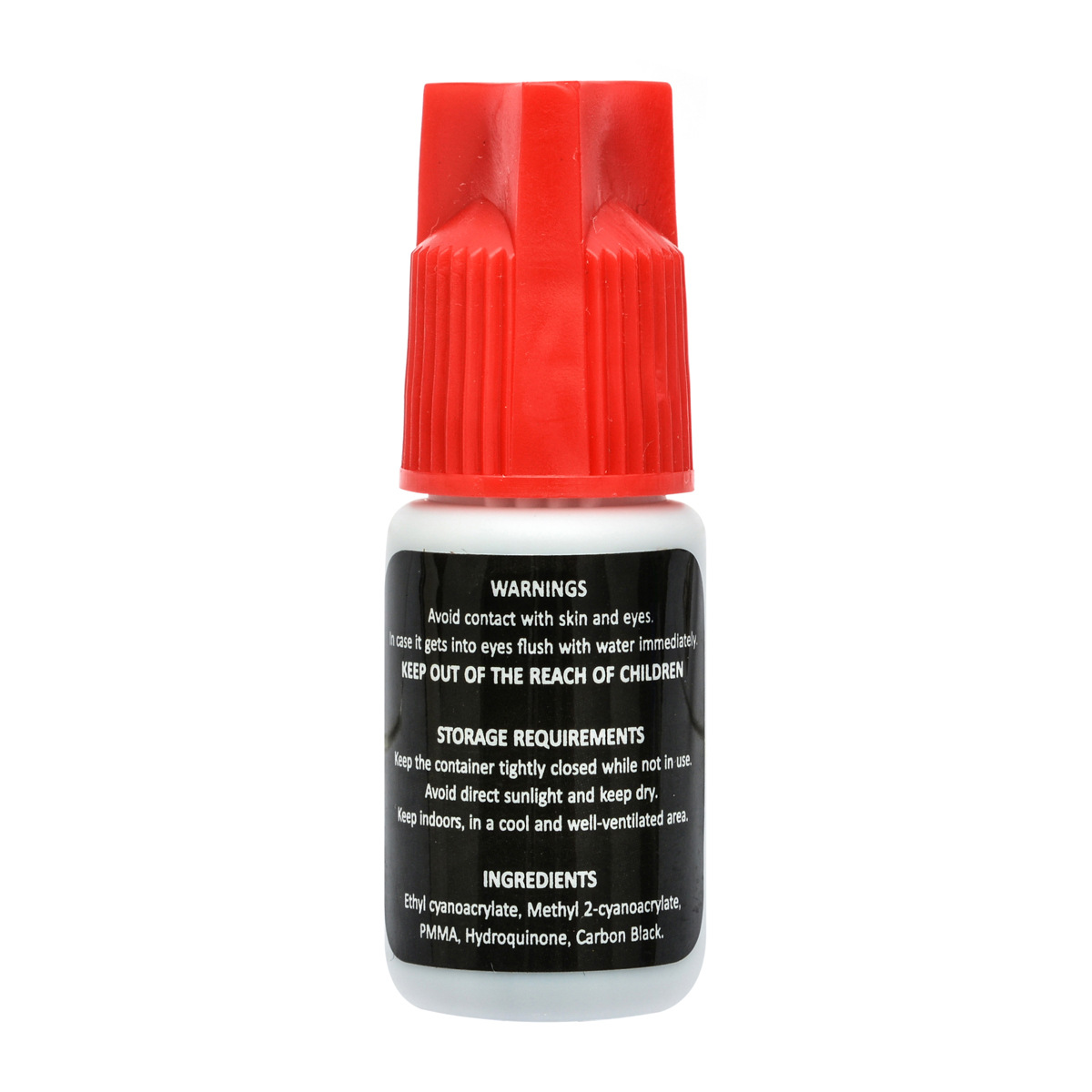 A new red cap eyelash extension glue from South Korea, which dries quickly, leaves no trace and has a low odor, is a professional eye-closing extension glue pic 2