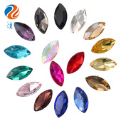 厂家批发 尖水滴钻 瓜子 水晶玻璃钻 diy材料 手机饰品配件详情3