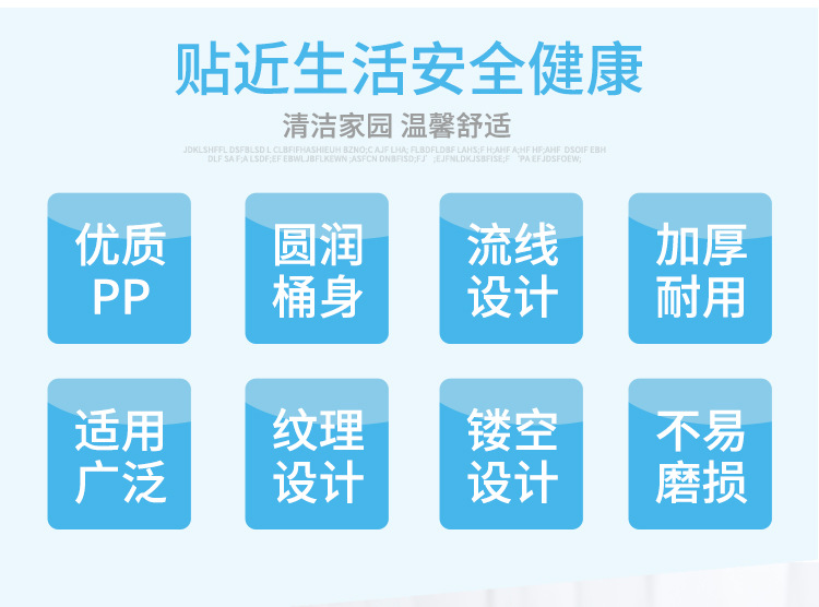 Household and office waste mini wastebasket, iron tower desktop mini trash can, pen holder, potted plant flowerpot pic 5