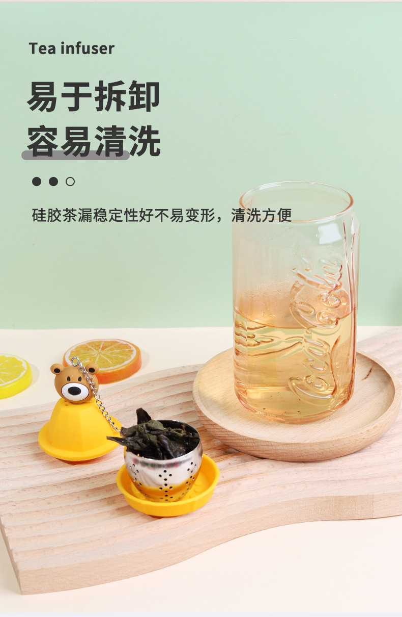 Stainless steel tea strainer for brewing tea pic 8