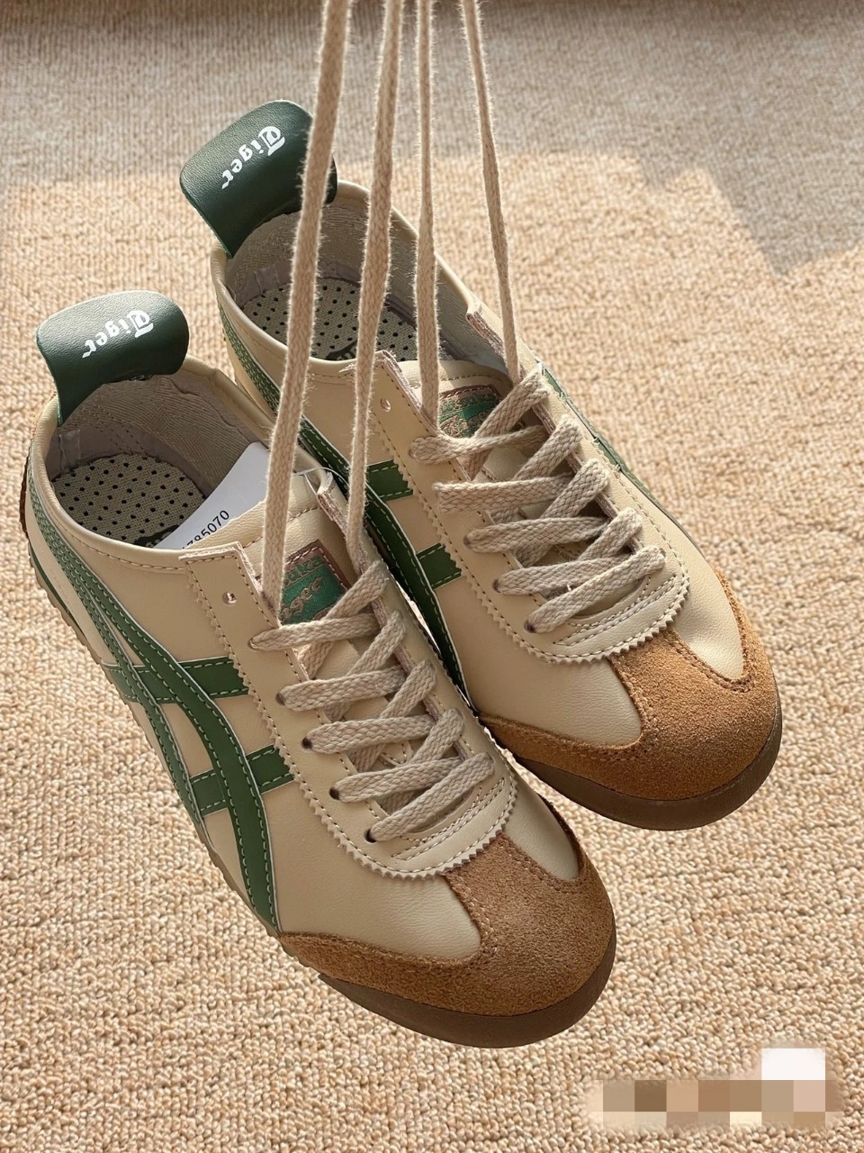 亚瑟Ontsuka Tiger鬼冢虎女式板鞋莆田纯原皮面休闲经典色系男鞋详情7