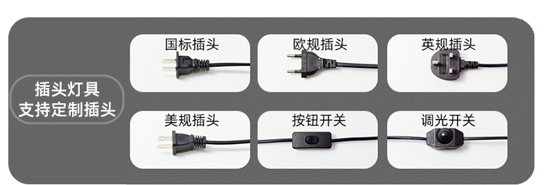 Cross-border fabric bedside lamp, Nordic retro bedside lamp, high-end and warm atmosphere night light pic 1