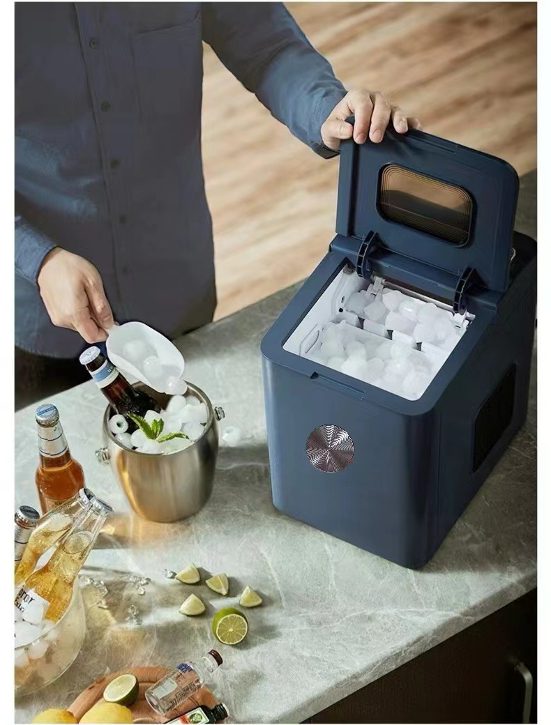 Household fully automatic ice maker, rapid ice-making, low-power bullet ice block, commercial ice-making and ice-making machine pic 14