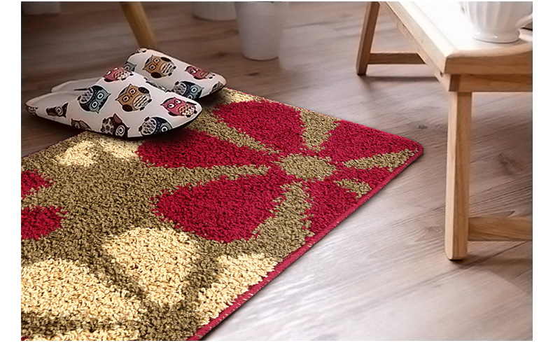 Wholesale of Xia Lang floor MATS, curved head yarn entrance door MATS, bedroom absorbent floor MATS, and bathroom anti-slip MATS pic 8