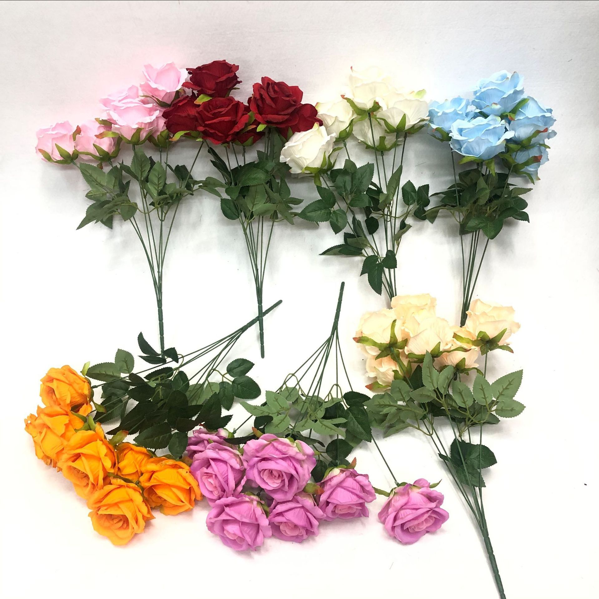 7头玫瑰花把束
