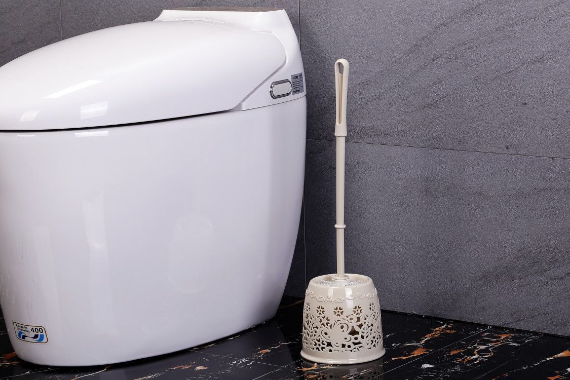 清洁刷日式素色义乌热卖爆款镂空蝴蝶花马桶刷套装详情3