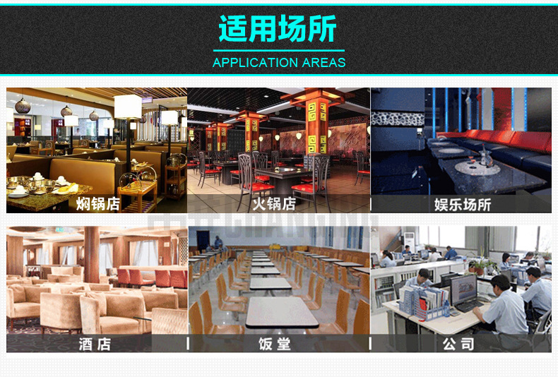 New stainless steel hot pot cart, three-layer multi-functional side dish storage rack, tube-type steam pot driver, food push and collection cart pic 4