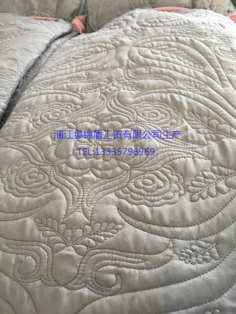 Wholesale of brushed fabric embroidered bed covers and quilted quilts in stock for export, bedspreads, bedding sets, summer cool quilts and bed sheets pic 11