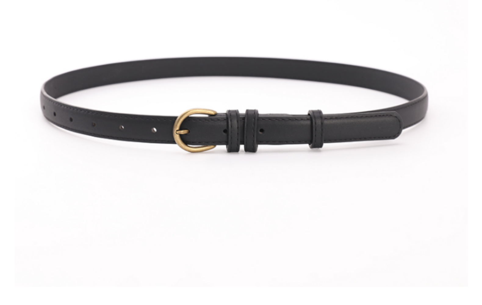 新款韩国柔软时尚细皮带女简约百搭装饰牛仔裤带连衣裙细腰带女士详情29