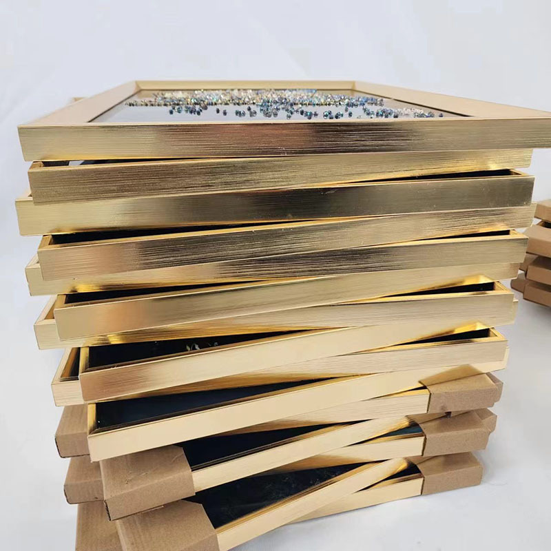 著名建筑埃菲尔铁塔挂画现代轻奢餐厅装饰画外贸大本钟镶钻晶瓷画详情10