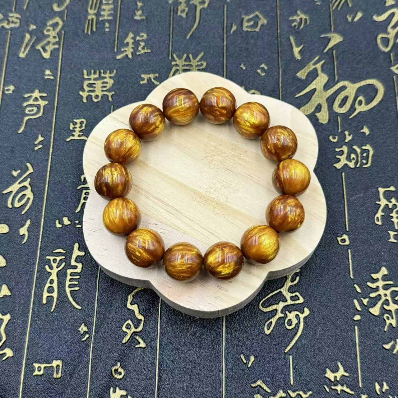 厂家批发金丝海柳手串天然佛珠文玩旅游景点热卖男女同款手串货源详情6