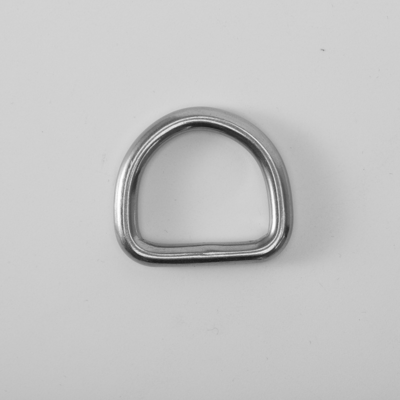 304 stainless steel sky screen D-buckle cross-border Amazon sunshade sail hardware luggage accessories metal semi-circular D-shaped buckle pic 4