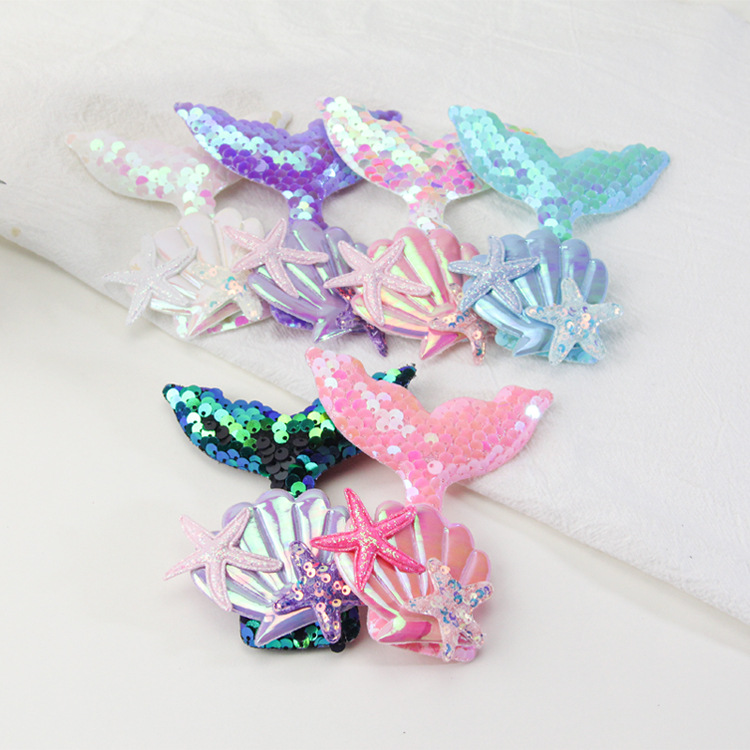 美人鱼主题蛋糕装饰配件生日主题鱼尾巴插牌材料烘焙用品插旗配件详情12