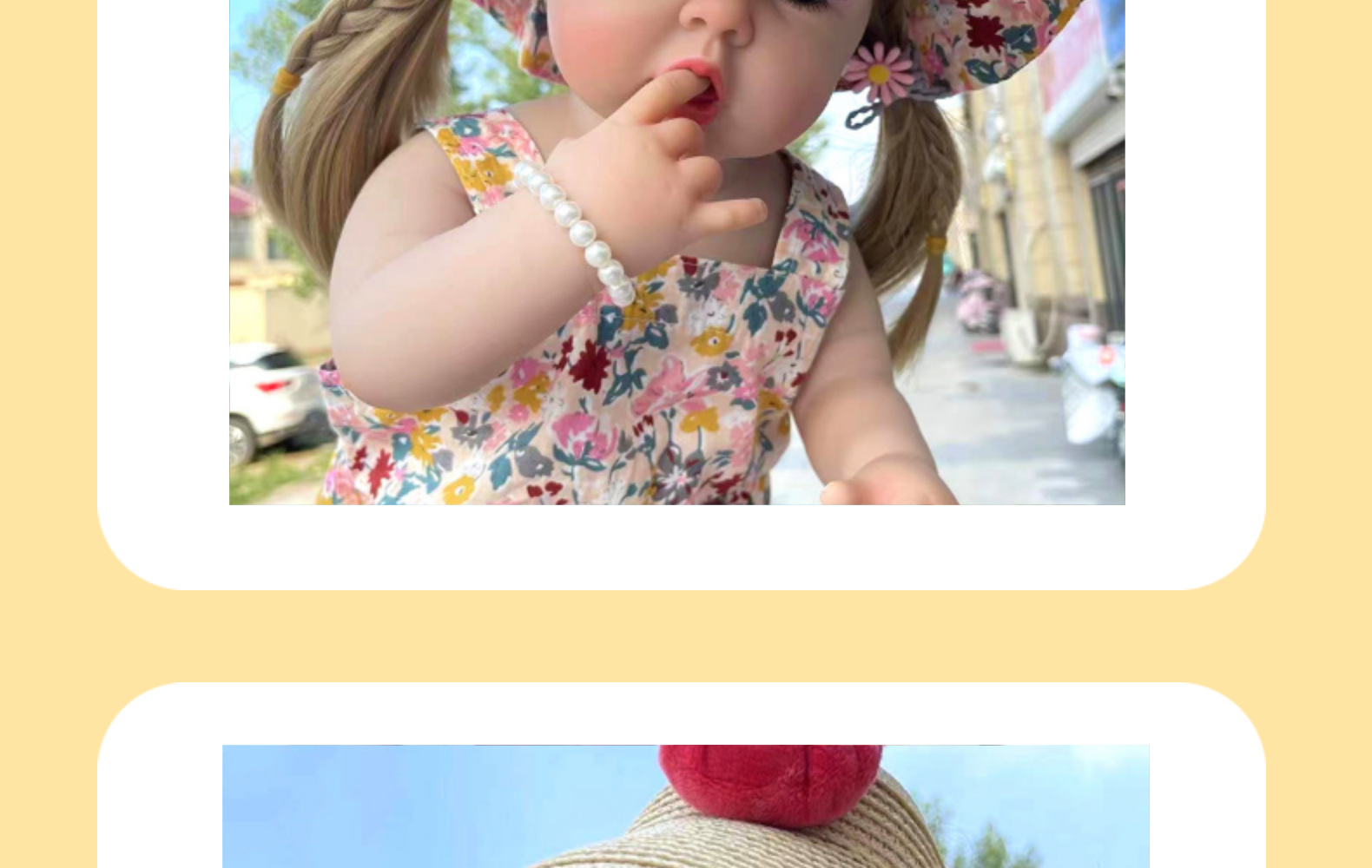 重生娃娃软搪胶仿真儿童女孩玩具陪伴洋娃娃跨境批发热销款槐兴123456详情8