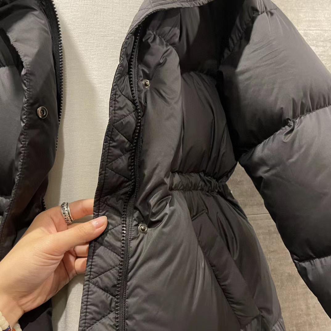 XG1613 Goose down style slimming and waist-cinching down bread dress for women in autumn and Winter 2022 New pic 18