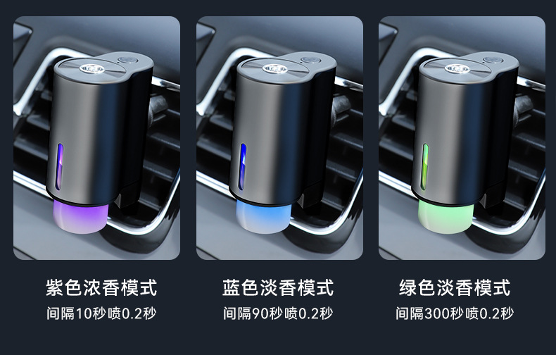 USB充电小型香薰机静音加湿精油扩散适合车载卧室便携车载香氛机详情28