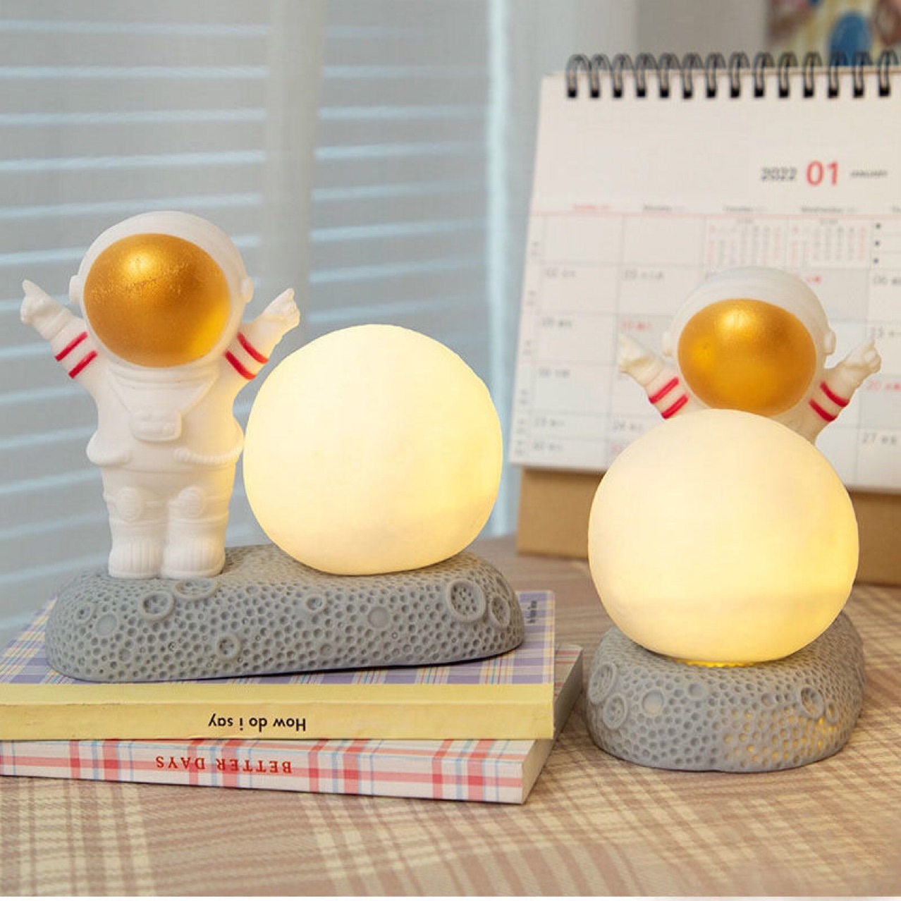 Astronaut night light Moon Creative Light pic 9