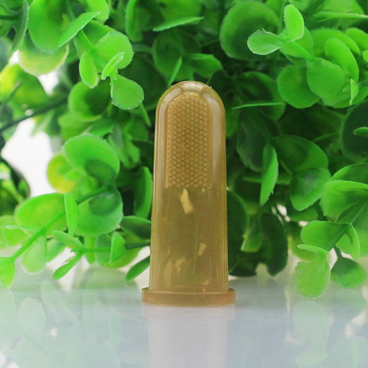 Baby silicone toothbrush, baby finger cots, thumb cots toothbrush, pet finger toothbrush, baby toothbrush pic 2
