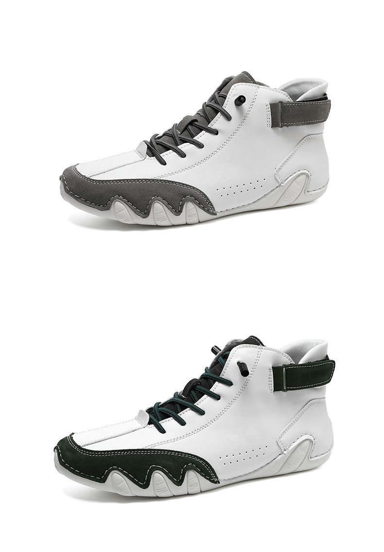 跨境独立站爆款女士马丁靴时尚拼色情侣鞋男女大码高帮休闲鞋短靴详情49