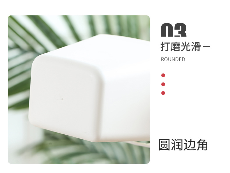 Kitchen storage rack, small hanging basket, plastic PP, healthy, environmentally friendly, odorless storage box, miscellaneous storage basket pic 11