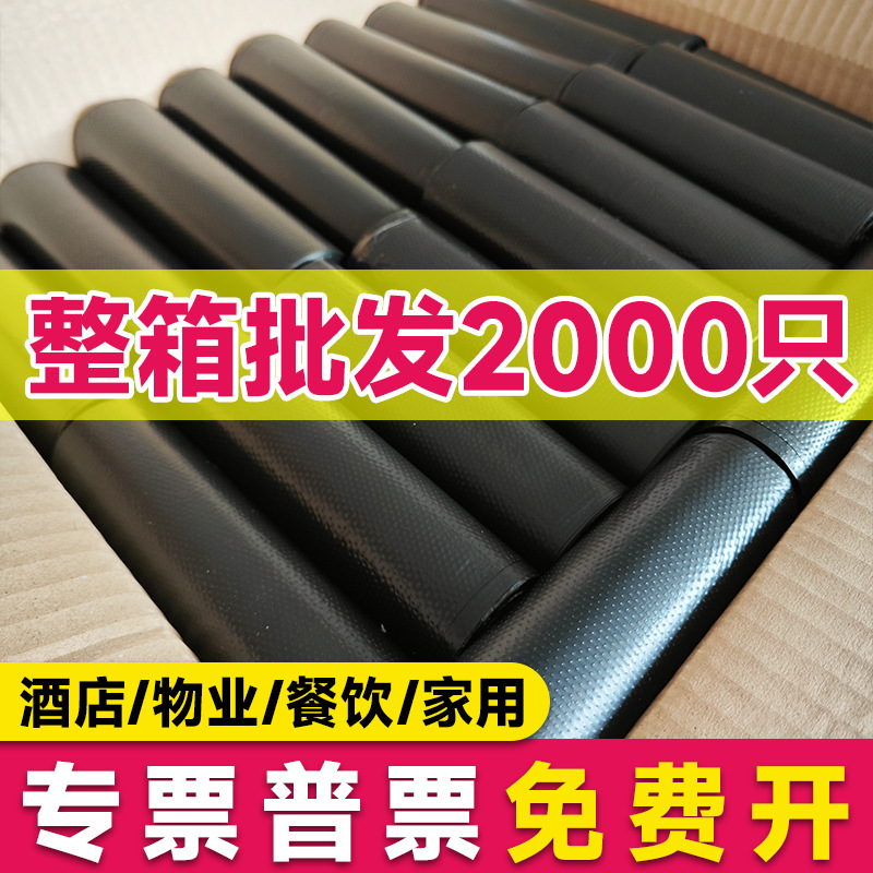 大号垃圾袋超大加厚特大黑色酒店物业环卫塑料一次性大量商用批发详情2