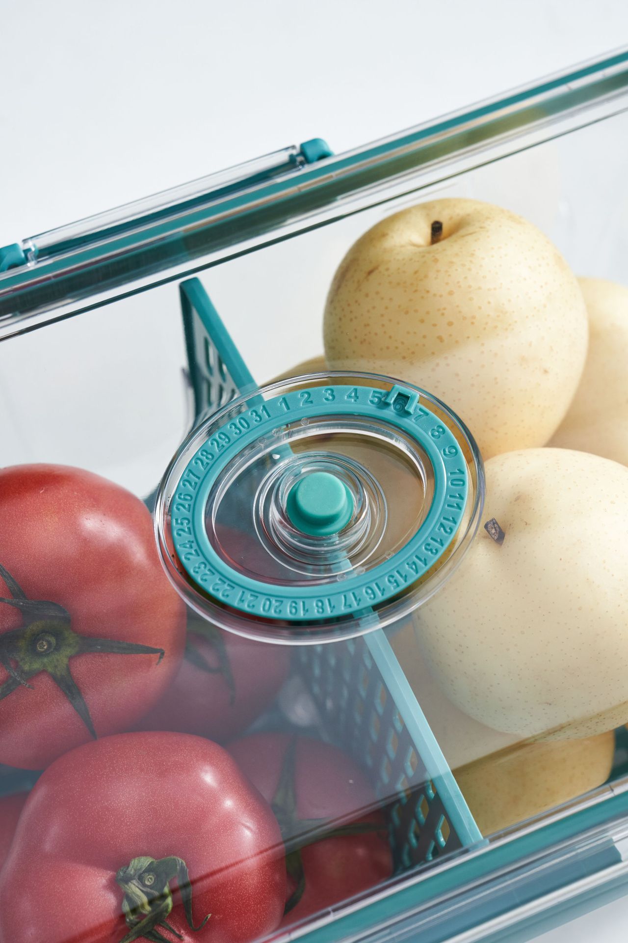 家用抽真空保鲜收纳盒食品密封透明沥水罐厨房冰箱冷冻收纳储物盒详情6