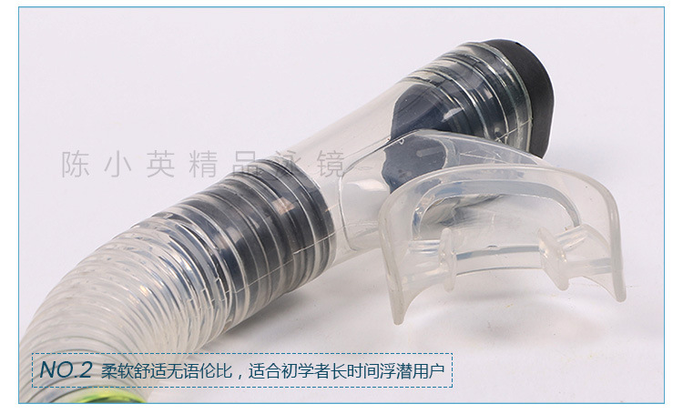 Factory direct sales of comfortable and fashionable tempered glass diving goggles, breathing tubes and two snorkeling sets for wholesale pic 6