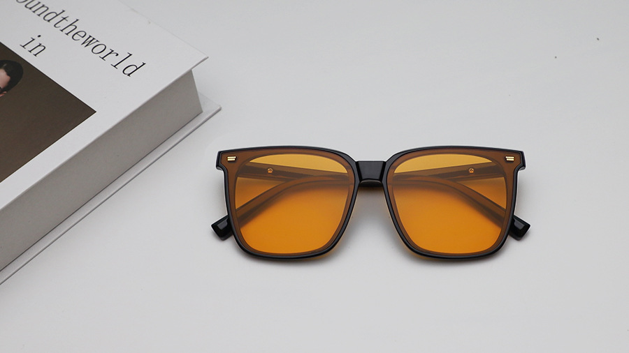 时尚墨镜女防晒新款高级感偏光镜茶色男太阳眼镜防紫外线司机开车详情26