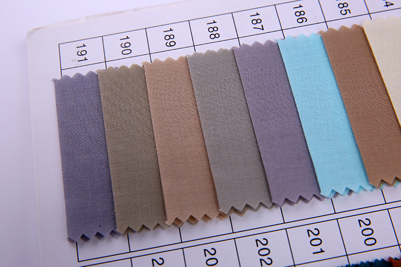 In-stock polyester-cotton pocket fabric with tc lining of 96*72 and dyed woven cotton blended fabric pic 30