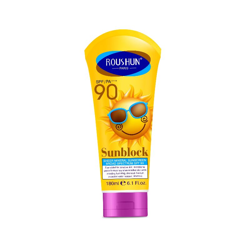 ROUSHUN 柔顺 SPF 90 防晒霜 sunscreen详情3