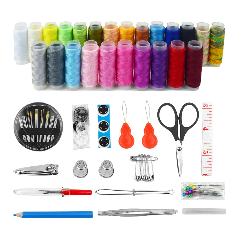 Factory wholesale Amazon sewing kits, sewing sets, home sewing combination sets of 90 pieces, 97 pieces and 98 pieces pic 7