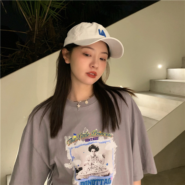 韩国软顶遮阳帽la棒球帽女可调节小标道奇队简约情侣ny鸭舌帽男潮详情12