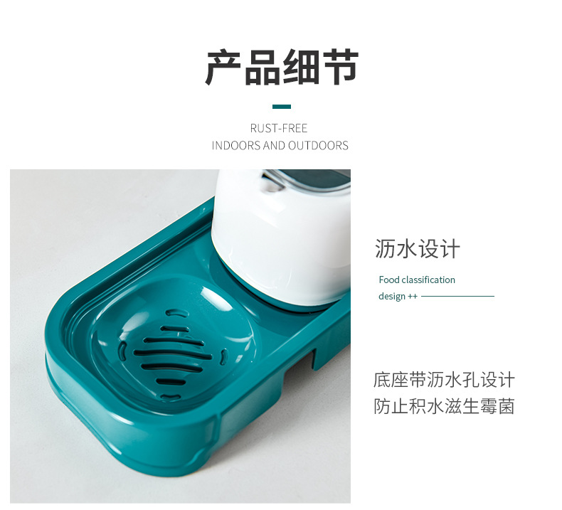 Factory direct sales of new creative plastic seasoning boxes, no drilling, no marks, wall-mounted kitchen seasoning storage boxes wholesale pic 9
